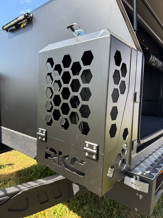 Roadking Chassis - Aluminium Jerry Can Holder