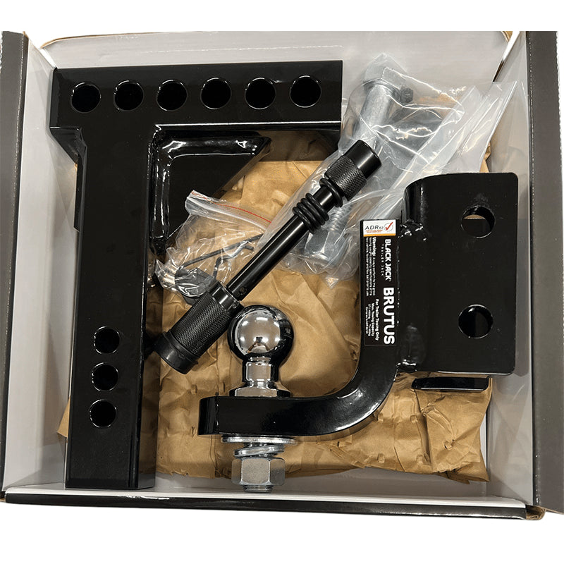 Brutus Adjustable Hitch 70mm Ball 4.5T rated