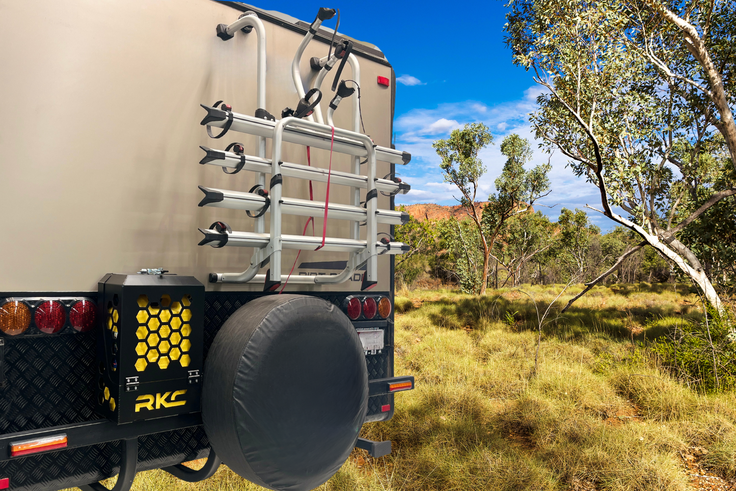 Roadking Chassis - Aluminium Jerry Can Holder