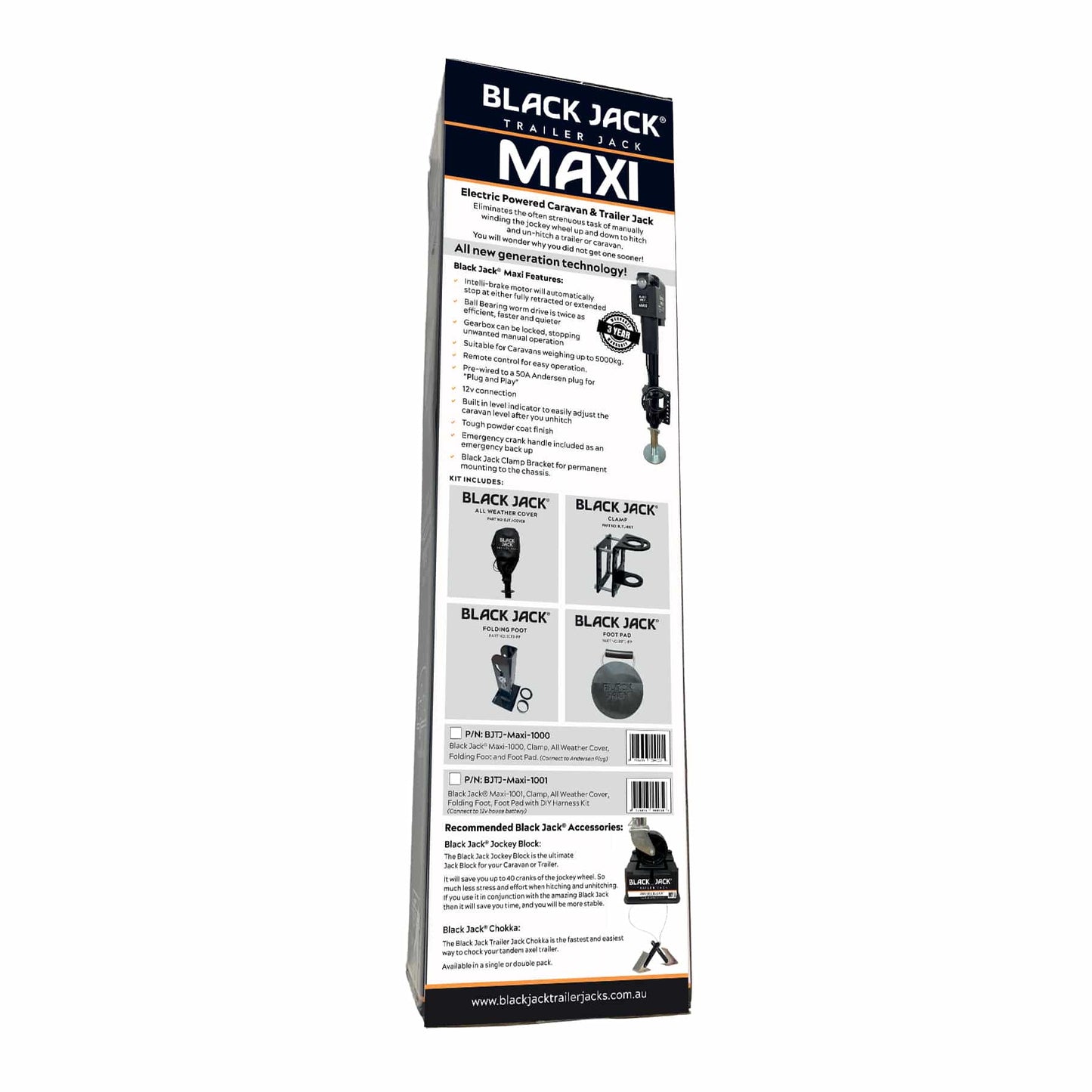 Black Jack Trailer Jack – Maxi 1001