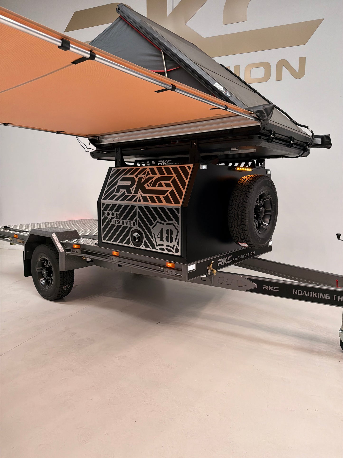 Roadking H1 Moto Hauler Single Axle