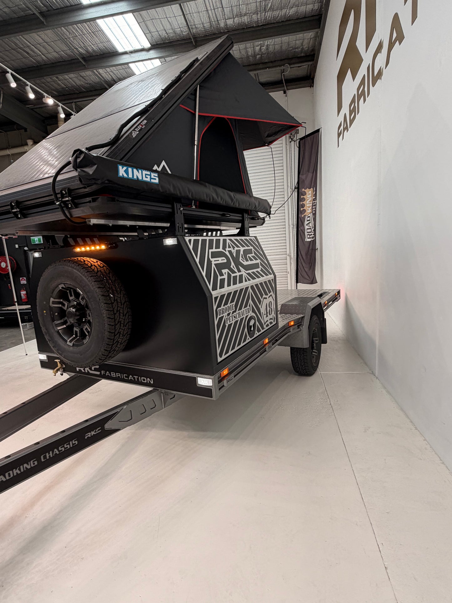 Roadking H1 Moto Hauler Single Axle