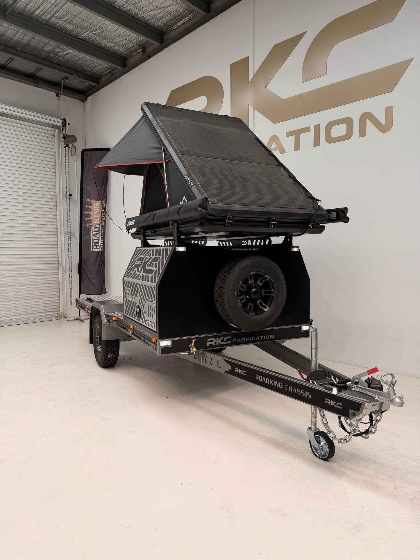 Roadking H1 Moto Hauler Single Axle