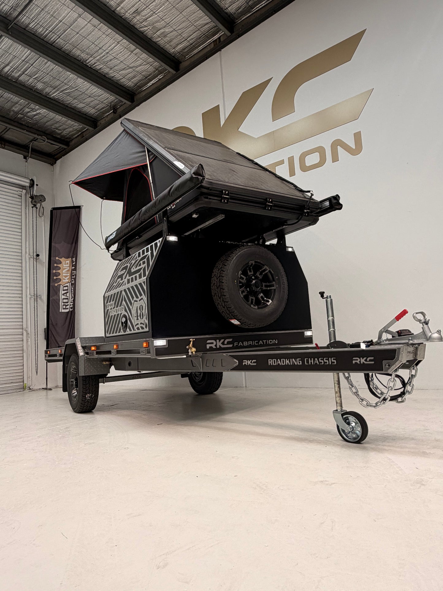 Roadking H1 Moto Hauler Single Axle