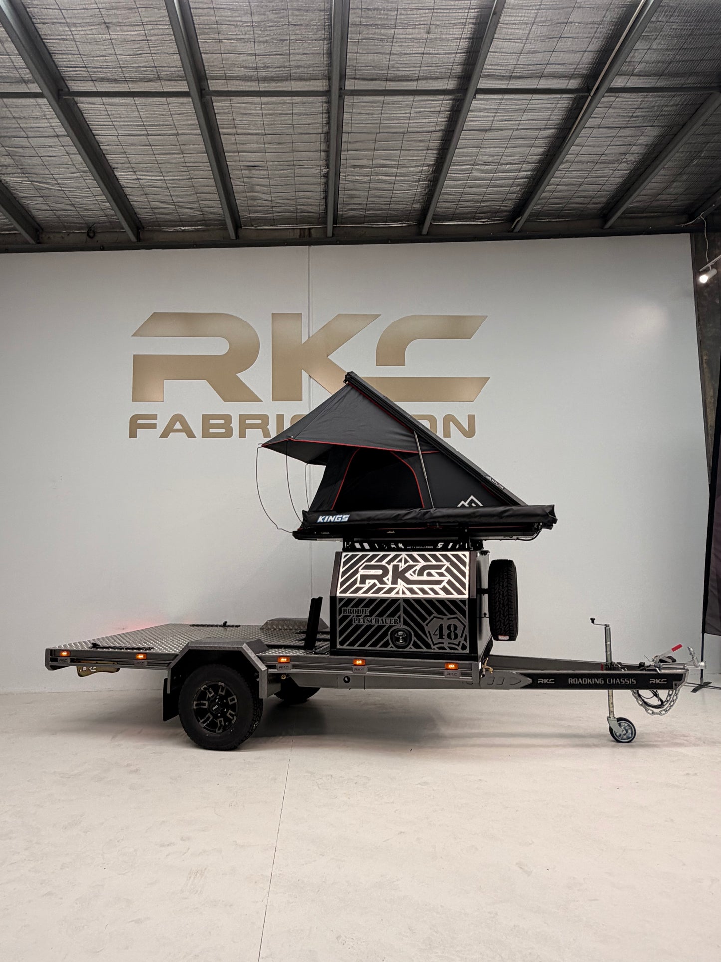 Roadking H1 Moto Hauler Single Axle