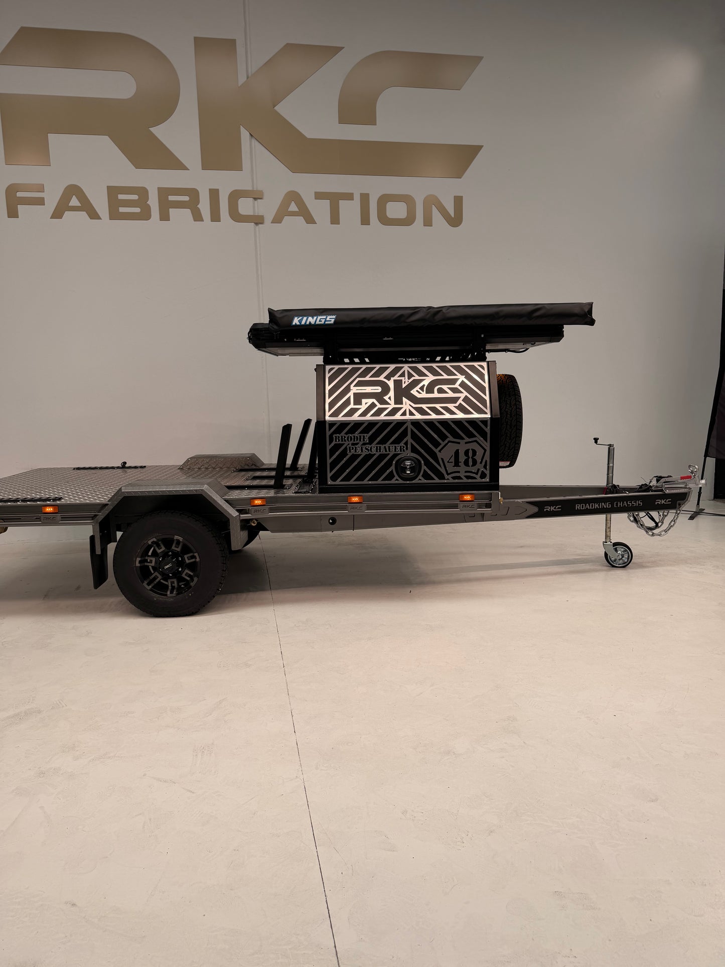 Roadking H1 Moto Hauler Single Axle