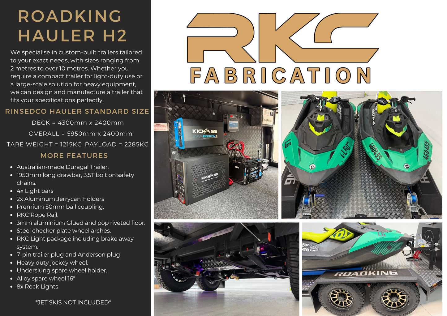 Roadking H2 RINSED CO Edition